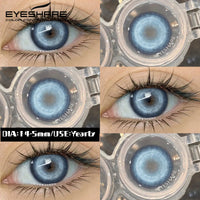 EYESHARE Halloween New Color Contact Lenses Blue Cosplay Anime Contact Red Lenses Purple Eyes Contact Pink Beauty Makeup Lenses