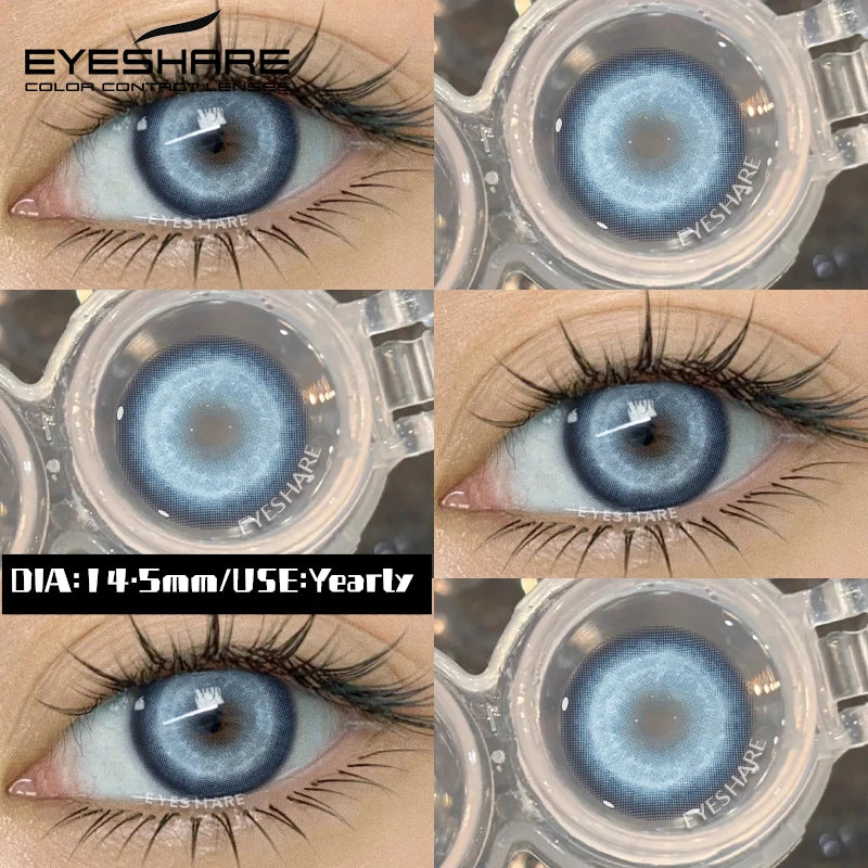 EYESHARE Halloween New Color Contact Lenses Blue Cosplay Anime Contact Red Lenses Purple Eyes Contact Pink Beauty Makeup Lenses
