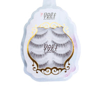 4pairs Natural False Eyelashes Thin Band Hand Made Short Lighter Eyelash Cosplay Korean Fashion Wispy Extension Makeup Tools