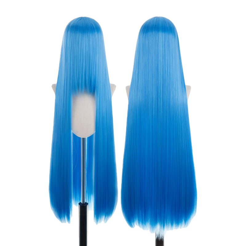 Ultra-Density 100cm Cosplay Wig – 500g Mega Volume, Zero See-Through, Creator Edition