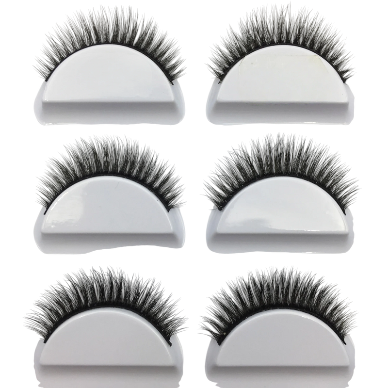 Faux Mink Fluffy Eyelashes – Natural Soft Volume 3D Wispy Lashes with Box for Daily Makeup & Glam Looks