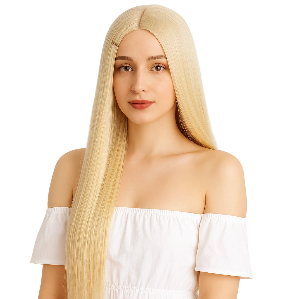 100cm Lightweight Cosplay Wig – 280g Heat-Resistant Fiber, 24 Colors