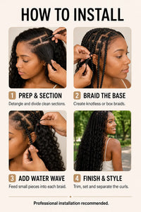 Body Wave Bulk Human Hair for Boho Braids – 100g/Bundle