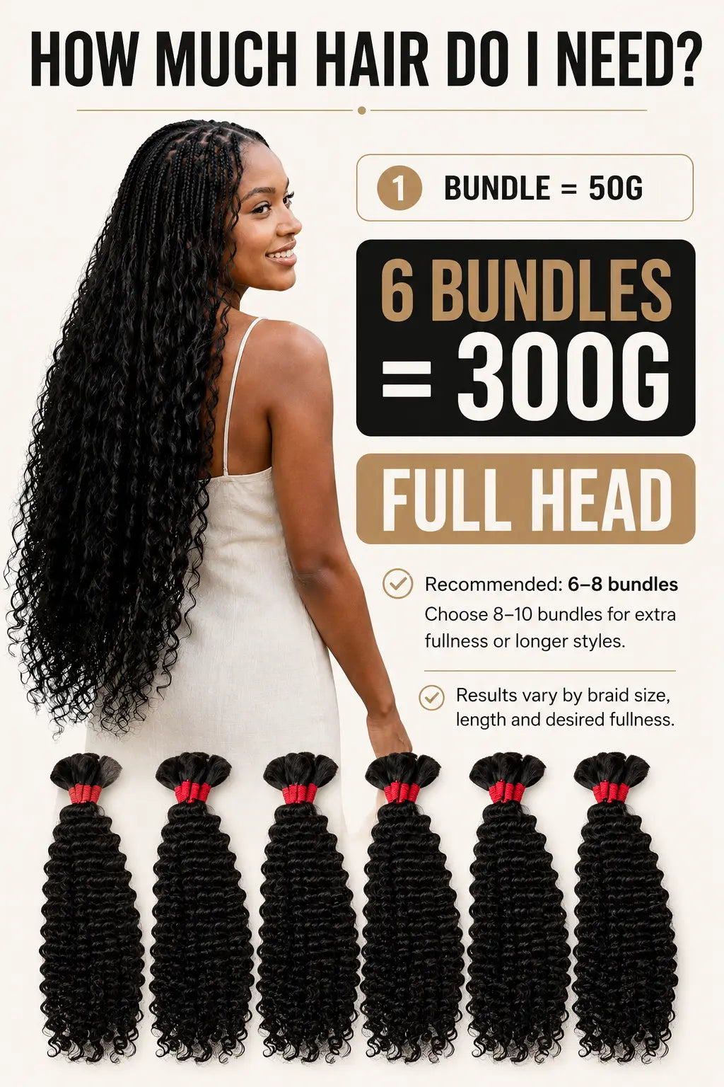 Colored Water Wave Virgin Human Hair Bulk for Boho Braids – No Weft