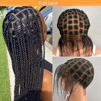 Embroidered Full Double Lace Woven Wig Cap, DIY Wig Cap For Crochet Hair Extensions, Crochet Wig Cap With Baby Hair, Wig Sewing Crochet Wig Cap Square Base