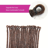 25pcs PLENDAY 24" SE Synthetic Dreadlocks, Soft 0.6cm Thick Thin Single Ended Crochet Hair Extensions, Low Temperature Fiber, Unisex Adult