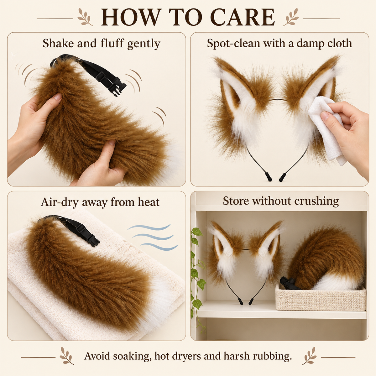 tail care styling and product guide