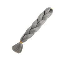 1 Piece 24 Inch Jumbo Braid Ombre Synthetic Braiding Hair Extensions for Women – Soft 1-Strand Jumbo Braid for DIY Box Braids