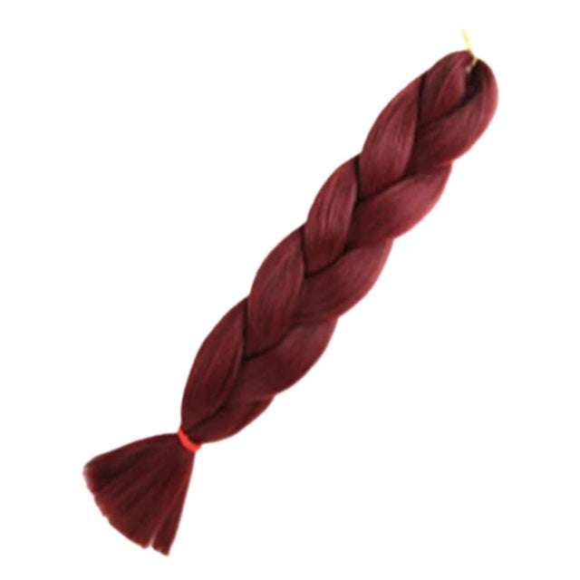 1 Piece 24 Inch Jumbo Braid Ombre Synthetic Braiding Hair Extensions for Women – Soft 1-Strand Jumbo Braid for DIY Box Braids