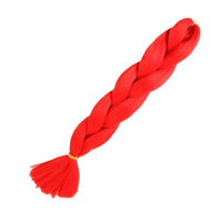 1 Piece 24 Inch Jumbo Braid Ombre Synthetic Braiding Hair Extensions for Women – Soft 1-Strand Jumbo Braid for DIY Box Braids