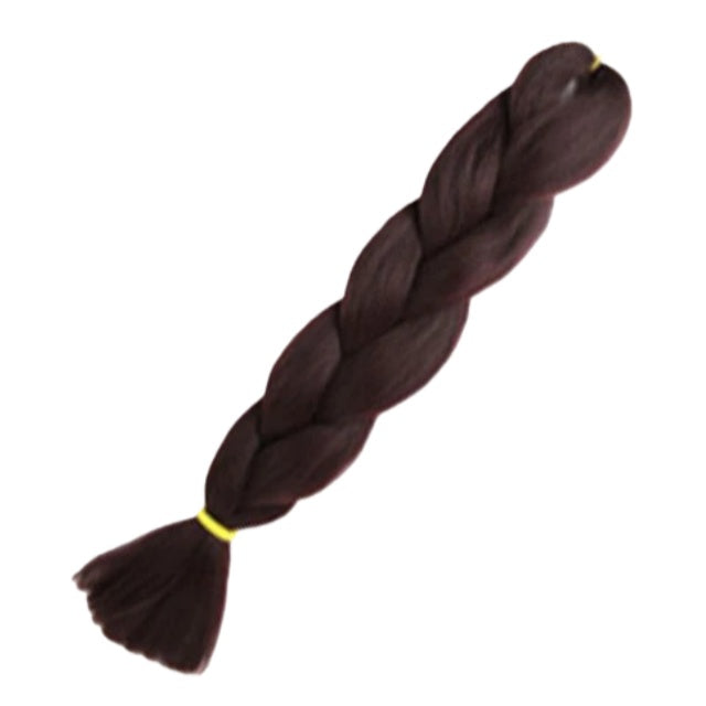 1 Piece 24 Inch Jumbo Braid Ombre Synthetic Braiding Hair Extensions for Women – Soft 1-Strand Jumbo Braid for DIY Box Braids