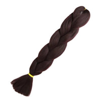 1 Piece 24 Inch Jumbo Braid Ombre Synthetic Braiding Hair Extensions for Women – Soft 1-Strand Jumbo Braid for DIY Box Braids