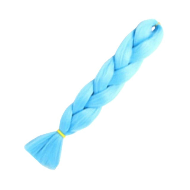 1 Piece 24 Inch Jumbo Braid Ombre Synthetic Braiding Hair Extensions for Women – Soft 1-Strand Jumbo Braid for DIY Box Braids