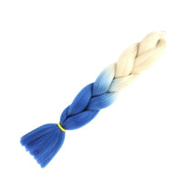 1 Piece 24 Inch Jumbo Braid Ombre Synthetic Braiding Hair Extensions for Women – Soft 1-Strand Jumbo Braid for DIY Box Braids