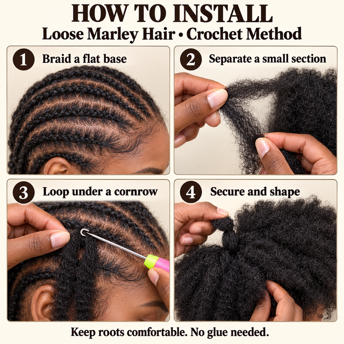 hair install styling and product guide