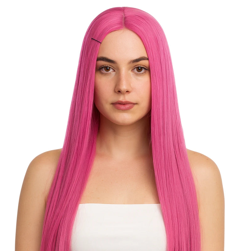 100cm Lightweight Cosplay Wig – 280g Heat-Resistant Fiber, 24 Colors