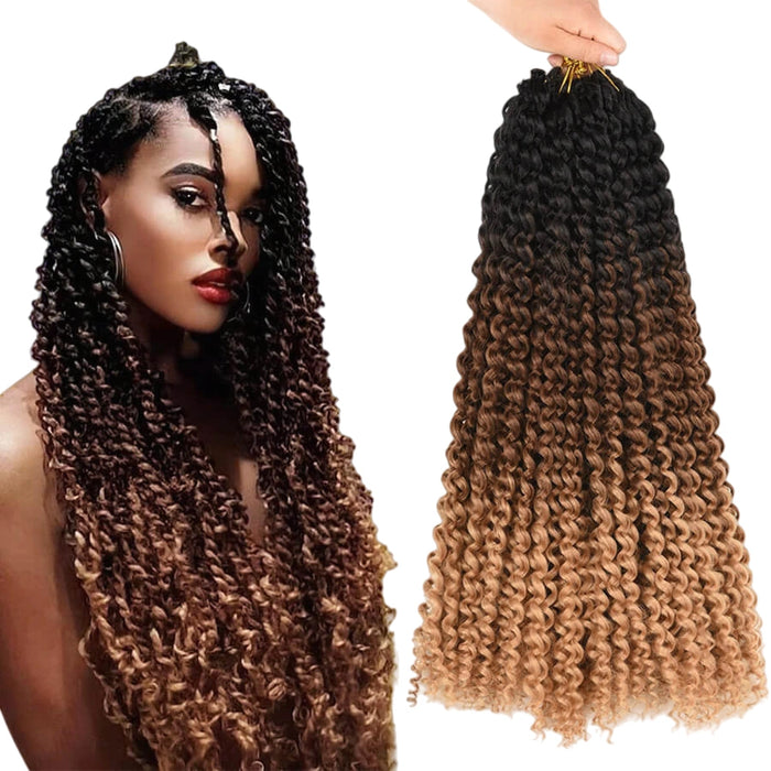 Passion Twist Crochet Hair Synthetic Braiding Hair Extensions 14 18 22Inch