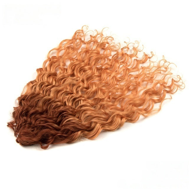 Deep Wavy Twist Crochet Hair Synthetic Afro Curly Hair Crochet Braids