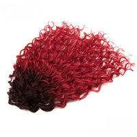 Deep Wavy Twist Crochet Hair Synthetic Afro Curly Hair Crochet Braids