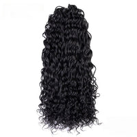 Deep Wavy Twist Crochet Hair Synthetic Afro Curly Hair Crochet Braids