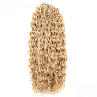 Deep Wavy Twist Crochet Hair Synthetic Afro Curly Hair Crochet Braids