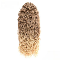 Deep Wavy Twist Crochet Hair Synthetic Afro Curly Hair Crochet Braids