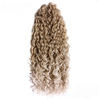 Deep Wavy Twist Crochet Hair Synthetic Afro Curly Hair Crochet Braids