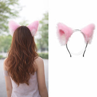Blush Pink Cat Ears & Tail – Complete Cosplay Set