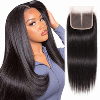 Illustrative straight lace closure, check selected variant