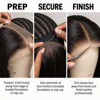 Lace frontal closure installation guide