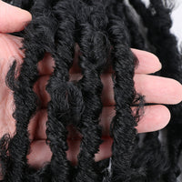 6 Pack Butterfly Locs Crochet Hair Goddess Soft Locs Braiding Hair Extension