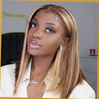 613 Blonde Lace Front Wigs Bleach Blonde Human Hair Wigs
