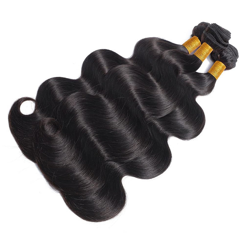 3 Pack Bundles Wholesale 12A Grade Brazilian Hair Body Wavy Remy Human Hair Weave