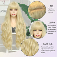 Natural Looking 26 inch Hair Replacement Cosplay Wig
