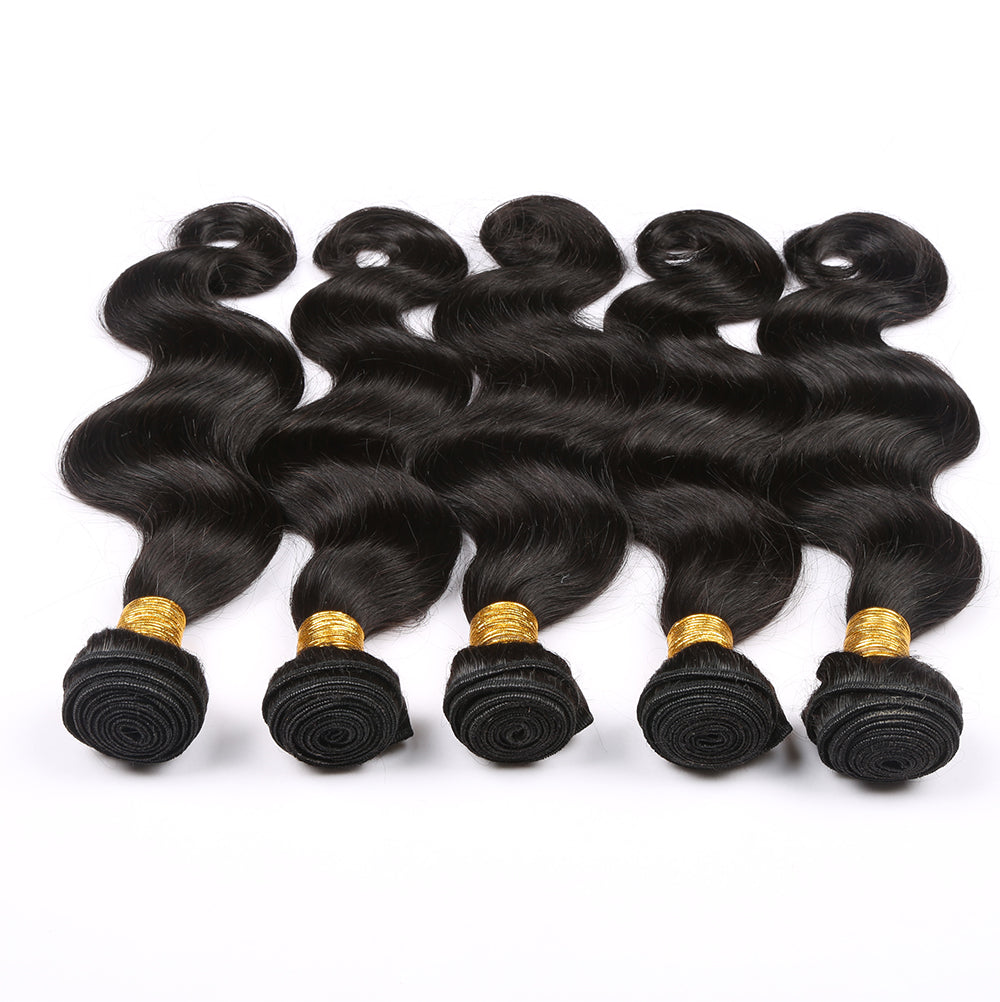 3 Pack Bundles Wholesale 12A Grade Brazilian Hair Body Wavy Remy Human Hair Weave