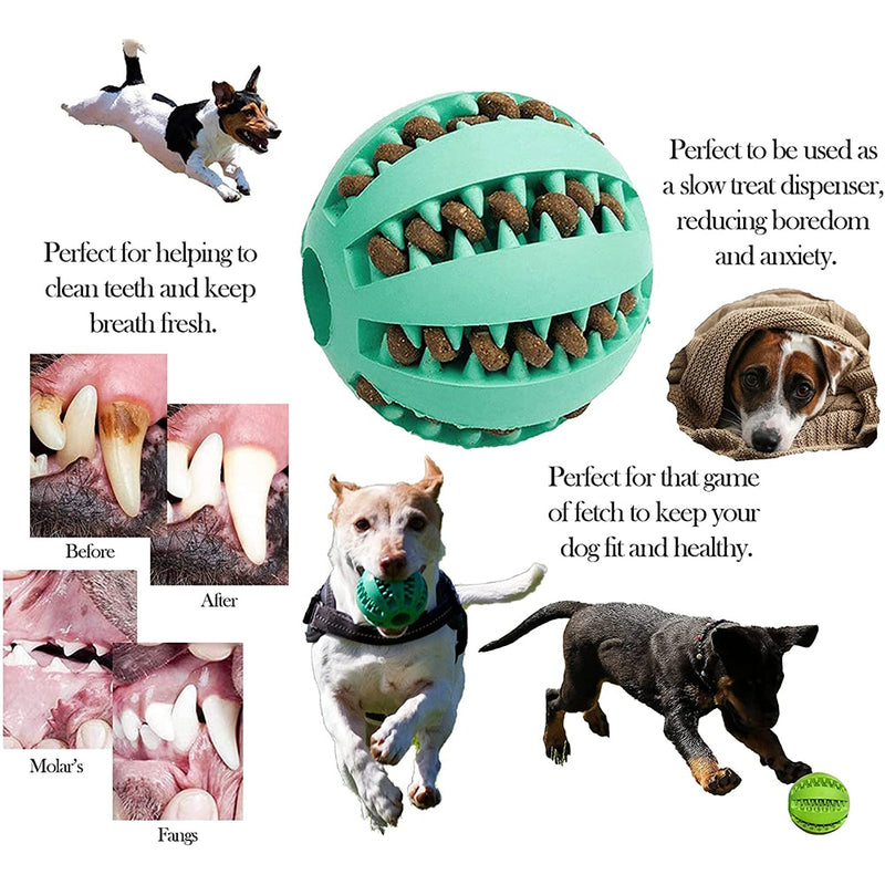 犬用おもちゃ 子犬用ゴム製犬ボール 面白い犬のおもちゃ ペット子犬用 大型犬 歯磨き用スナックボールおもちゃ ペット製品用