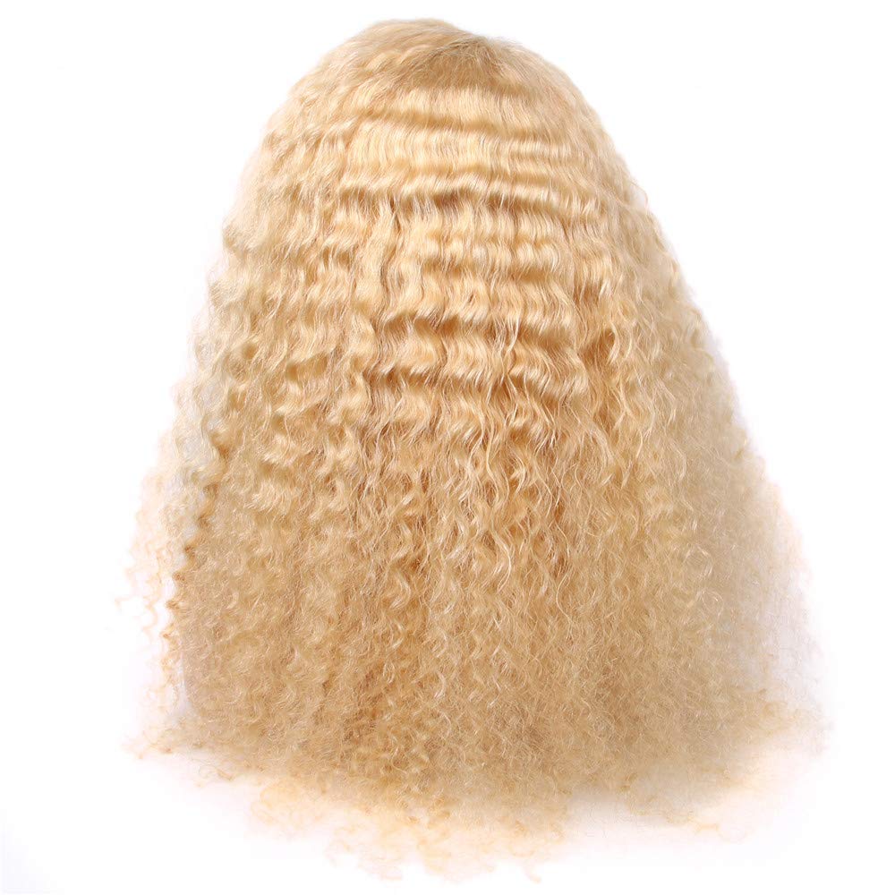 Afro Style Lace Front Wig Human Hair T Part Lace Wig 13x4x1 Middle Part Lace Wigs Deep Wave Hair