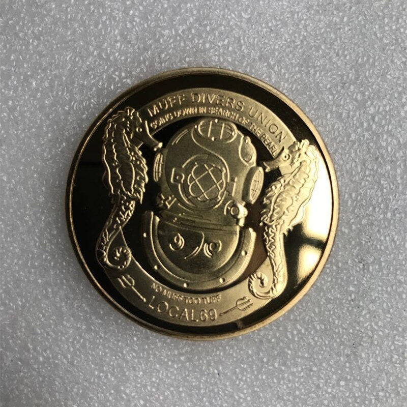 Commemorative Coin Sexy Woman Luck Collection Arts Gifts Bitcoin Alloy Souvenir Drop Shipping