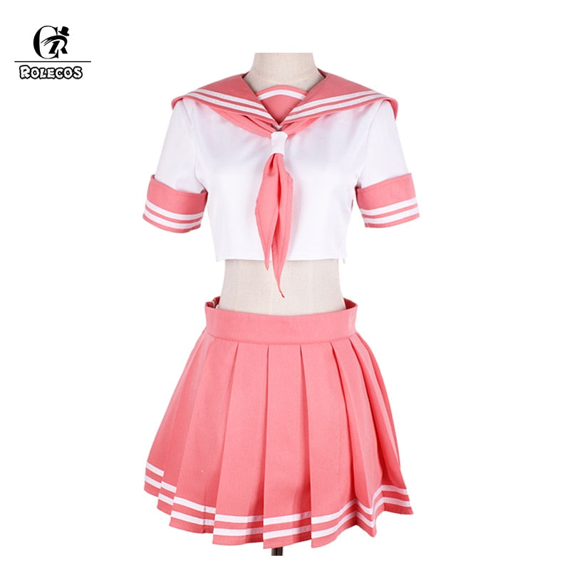 ROLECOS Fate Apocrypha Cosplay Costume Astolfo Uniform Cosplay FGO School Pink Uniform for Girl FGO Costume Women
