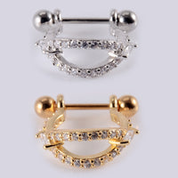 1pcs Surgical Steel Barbell With CZ Hoop Ear Tragus Cartilage Helix Earrings Ear Studs Ear Cuff Rook Woman Lobe Piercing Jewelry