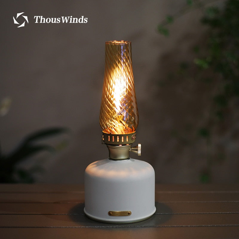 Thous Winds Spark Gas Lantern Outdoor Camping Gas Light Atmosphere Light Camp Light Lighting