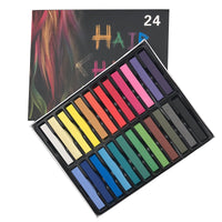 6-36 Colors Hair Color Chalk Powder Temporary Hair Spray DIY Women Pastels Salon Portable Beauty Dye Colorful Hair Styling Paint