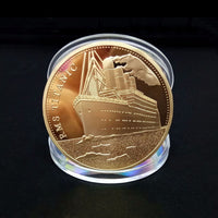 金メッキコイン タイタニック船 収集価値のあるコイン 事件アートコレクション メダル 記念コイン 自宅用のお土産