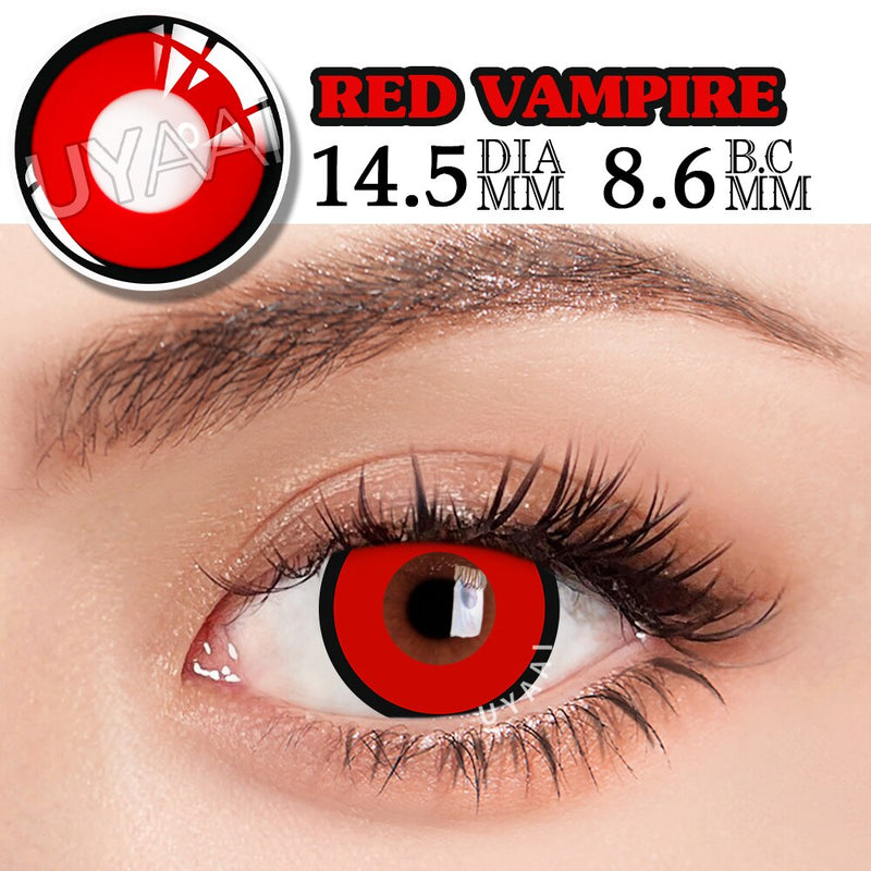 UYAAI Color Lens Eyes Cosplay Lens Chainsaw Man Anime Pupils 1 Pair Color Contact Lenses For Eyes Makima Contact Lenses