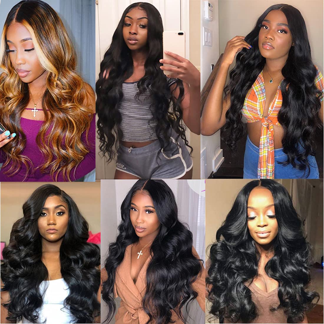 WIGMFG bundles of virgin hair wholesale 10 a grade hair bundles 10 a grade hair bundles Body Wave