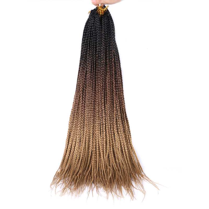 18 Inch 6 Packs Senegal Twist Hair Crochet Braids 30Stands/Pack Synthetic Braiding Hair Extensions for Black Women