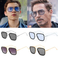 Iron-Man Glasses Movie Superhero Peter Parker Cosplay Edith Sunglasses Prop