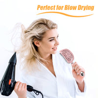 Pop Brush Brosse Detangling Hair Brush Nylon Scalp Massage Hair Comb Women Wet Cur Hair Brush Professional Hairdressing Styling