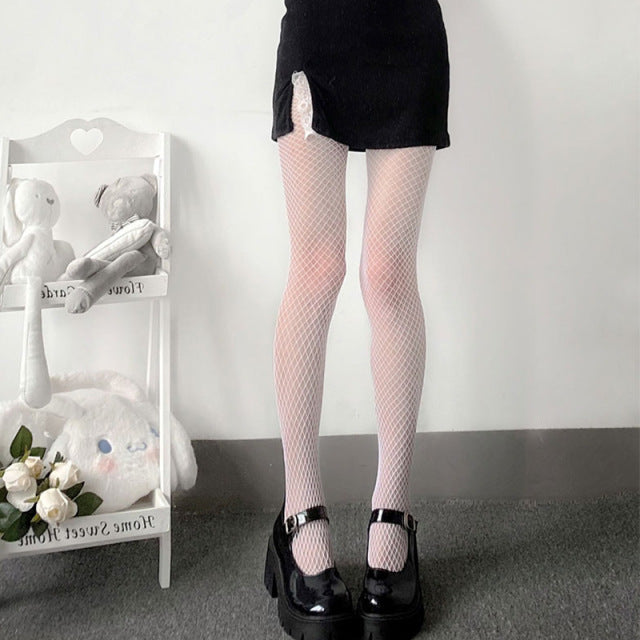 セクシーな女性のハイウエスト網ストッキングクラブタイツパンティニットネットストッキングメッシュランジェリーアニメロリータコスプレ衣装 2021