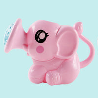 ベビーバスおもちゃ素敵なプラスチック製の象の形の水スプレーベビーシャワー用水泳おもちゃキッズギフト収納メッシュバッグベビーキッズおもちゃ